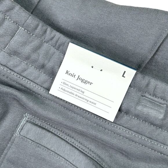 Goodfellow & Co Ultra-Soft Tapered Pintuck Fleece Joggers - Size Large - Picture 6 of 6